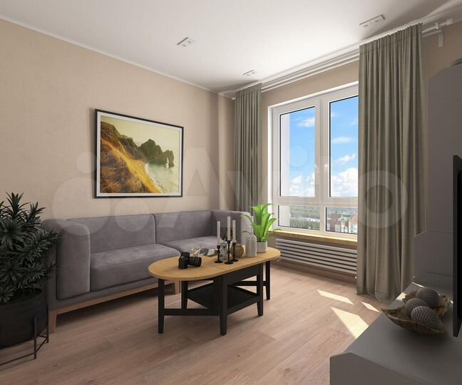 3-к. квартира, 91,5 м², 11/25 эт.