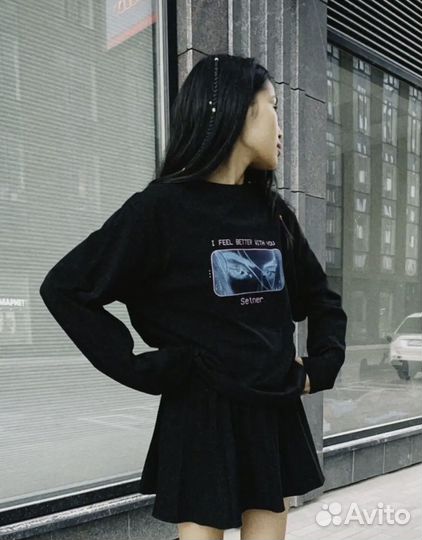 Лонгслив оверсайз setner
