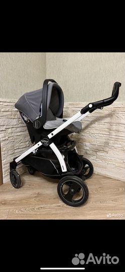 Автолюлька peg perego с базой isofix