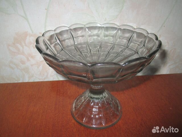 Ваза-конфетница СССР винтаж