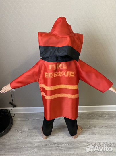 Прокат костюм пожарного пожарника