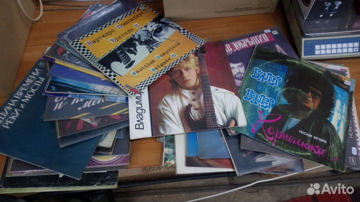 Виниловые пластинки СССР