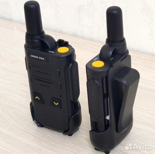 Рации с гарнитурой профессиональные компактные
