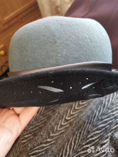 Шляпка фетровая