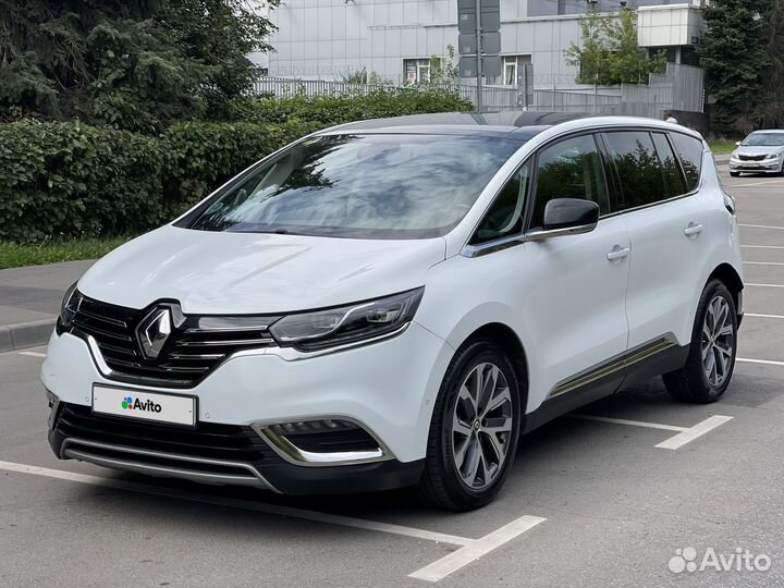 Renault Espace 1.6 AMT, 2016, 110 000 км