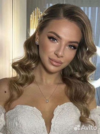 Прическа Макияж Визажист Платок Свадебный образ