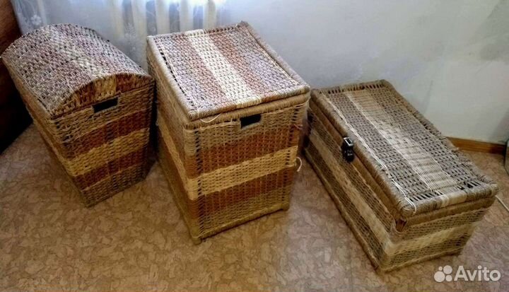 Корзина плетеная для хранения