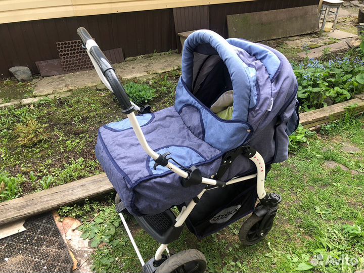 Коляска-трансформер Babyton Pillo OX Dark Blue