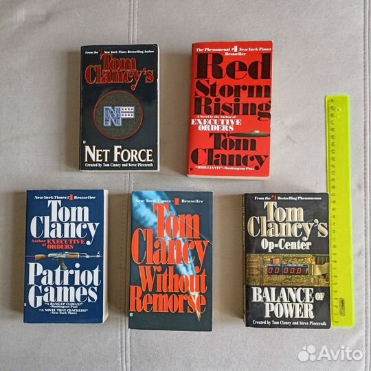 Книги на английском языке Том Клэнси Tom Clancy