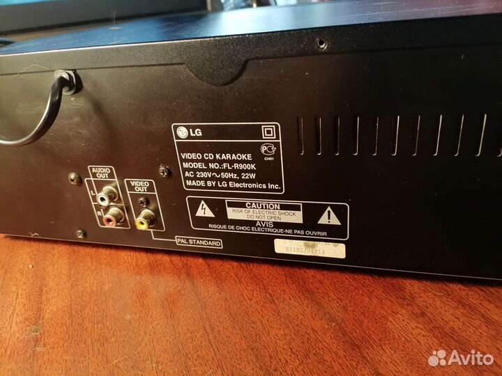 CD/VCD караоке магнитофон