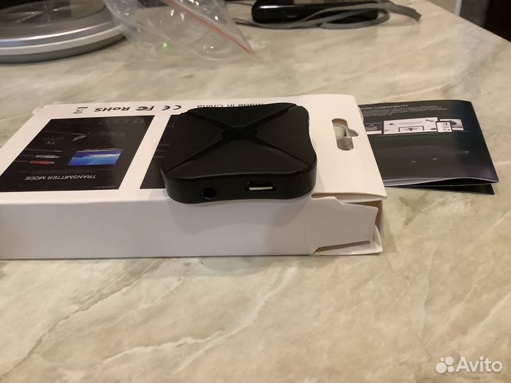 Аудио трансмиттер 2х сторонний. In/out. Новый