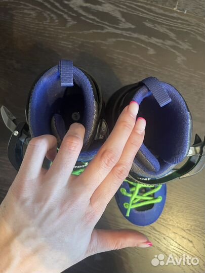 Коньки раздвижные 27 30