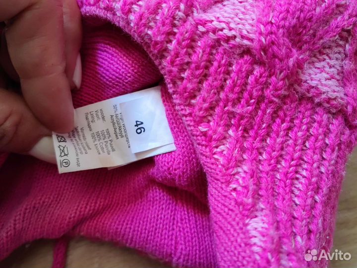 Шапка зимняя для девочки 46 48