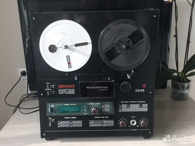 Катушечный магнитофон иссык-куль мпк 101-1С купить в Москве ...