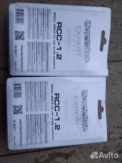 Провод переходник 2 RCA-2RCA