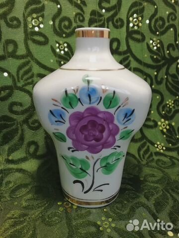 Штоф, бутылка СССР фарфор Сысерть клеймо