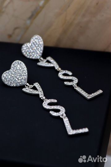 Серьги ysl