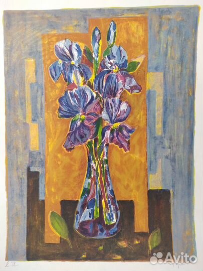 Картина/ графика/ литография