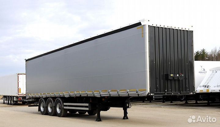 Полуприцеп шторно-бортовой Тонар T3-13 (9888), 2023