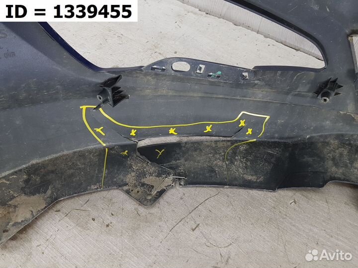 Бампер передний Hyundai Solaris