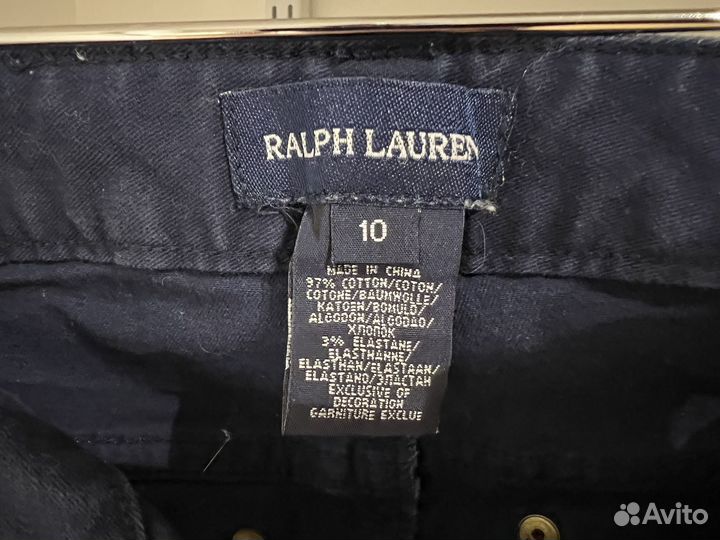 Брюки детские Ralph Lauren для девочки 10 лет