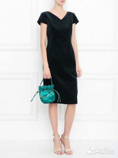 Бархатное платье Brooks Brothers