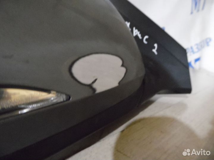 Правое зеркало хендай солярис 2 с поворотником