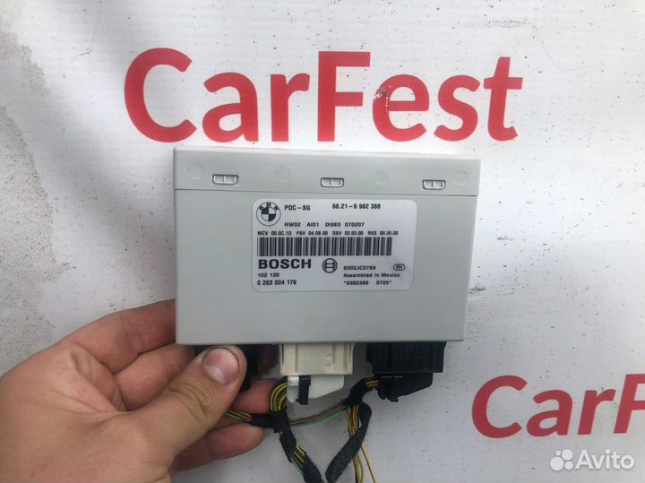 Блок парктроников BMW E90 E87 Блок PDC бмв е90 е87