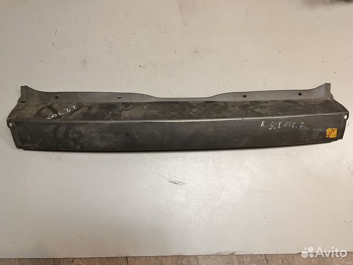 Накладка бампера Renault Scenic 2, задняя