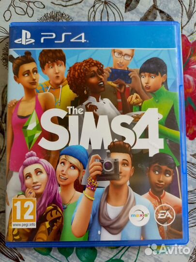 Игровые диски на ps4 бу