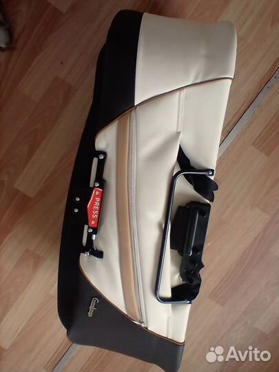 Коляска из экокожи классик 2 в 1