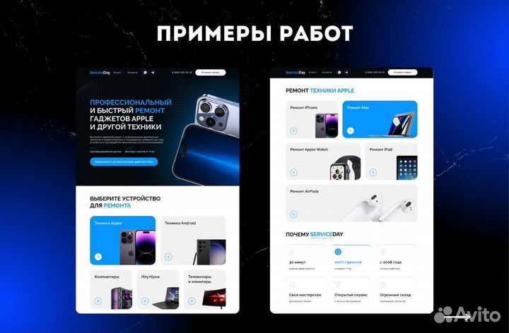 Создание сайта/разработка сайта/Продвижение