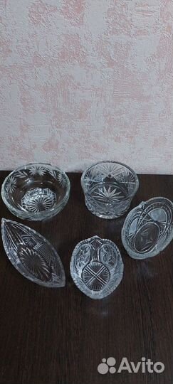 Хрустальная посуда СССР