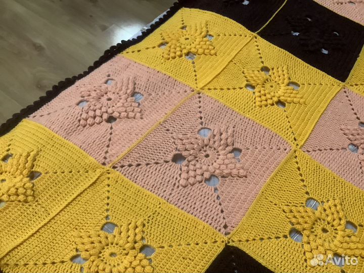 Плед ручной работы