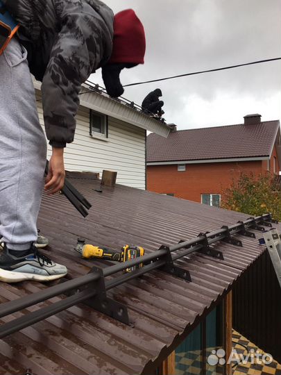 Снегозадержатели на крышу с гарантией