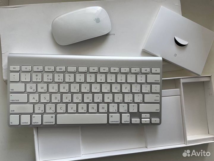 Беспроводная Клавиатура и мышь apple