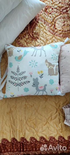 Бортики в кроватку