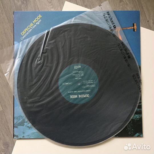 LP Depeche Mode - Construction Time Again, Rare HK