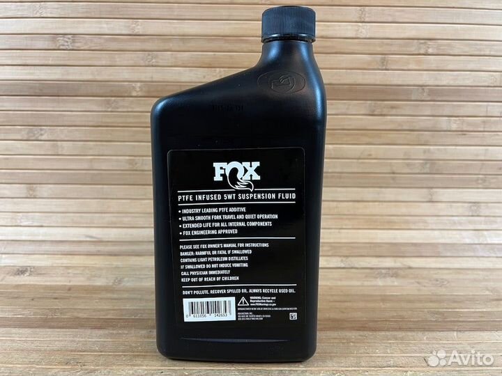Вилочное масло - FOX Suspension Fluid 5wt Ptfe