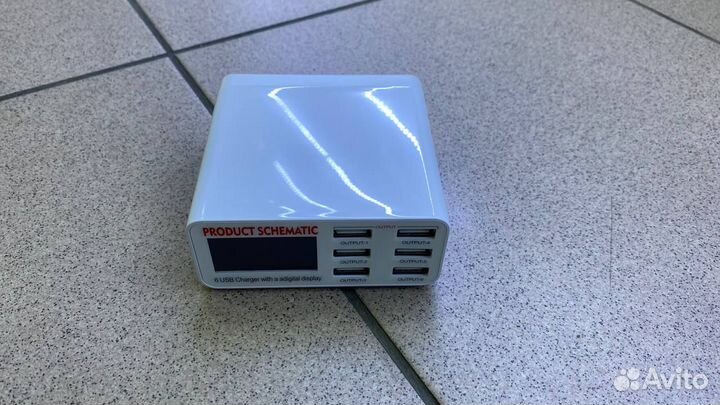 Зарядная станция на 6 USB