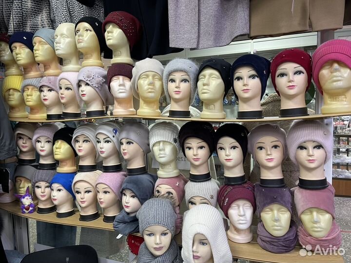 Шапки, хомуты, зимние шапки, демисезонные шапки