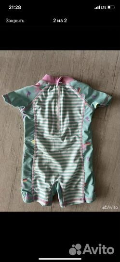 Купальник для девочки 74