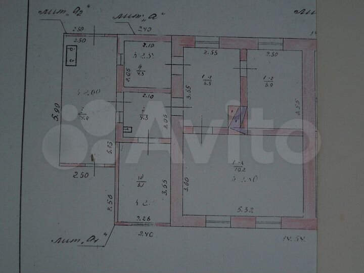 Дом 65 м² на участке 6 сот.