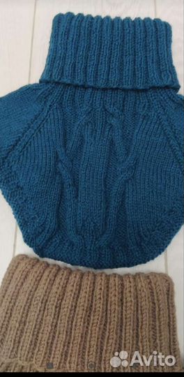 Манишки новые,снуды новые и б/у