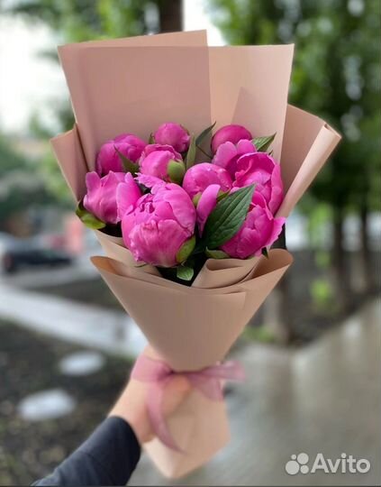 Пионы букеты пионов 7 11 15 19 21