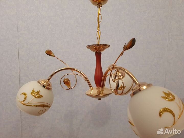 Люстра потолочная бу