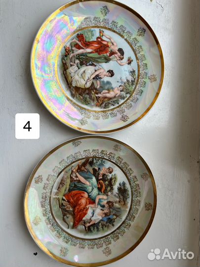 Тарелки сервировочные, посуда, бокалы