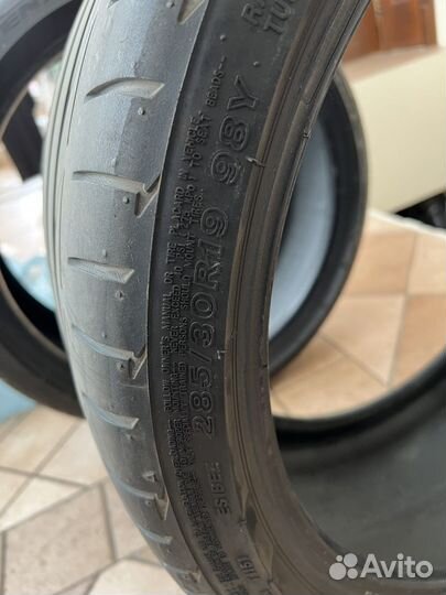 Bridgestone 613V 255/35 R19 и 285/30 R19