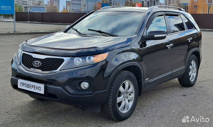 Kia Sorento 2.4 AT, 2010, 160 000 км