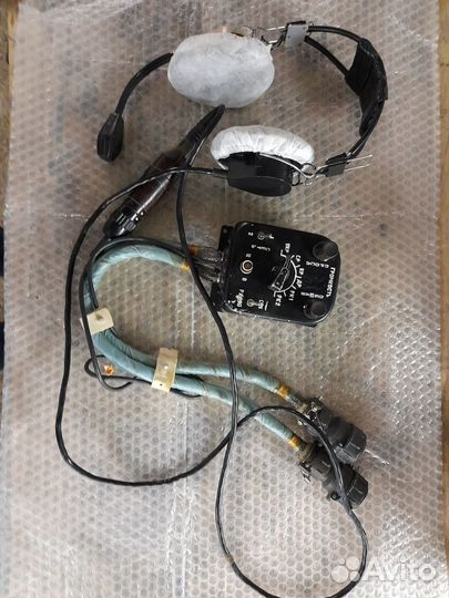 Пульт управления авиационной гарнитурой, комплект